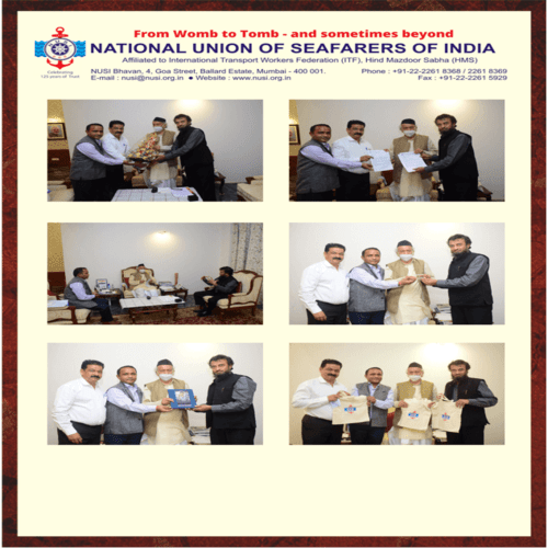 NUSI team visit to Hon’ble Governor of Maharashtra
